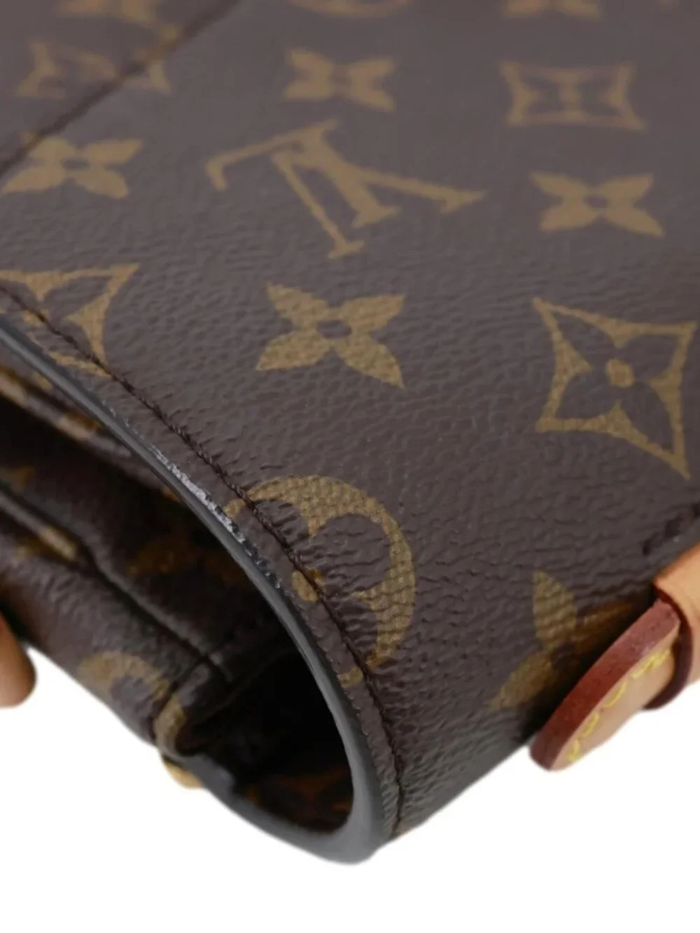 Louis Vuitton Metis Pochette Monogram Canvas Crossbody Bag Brown